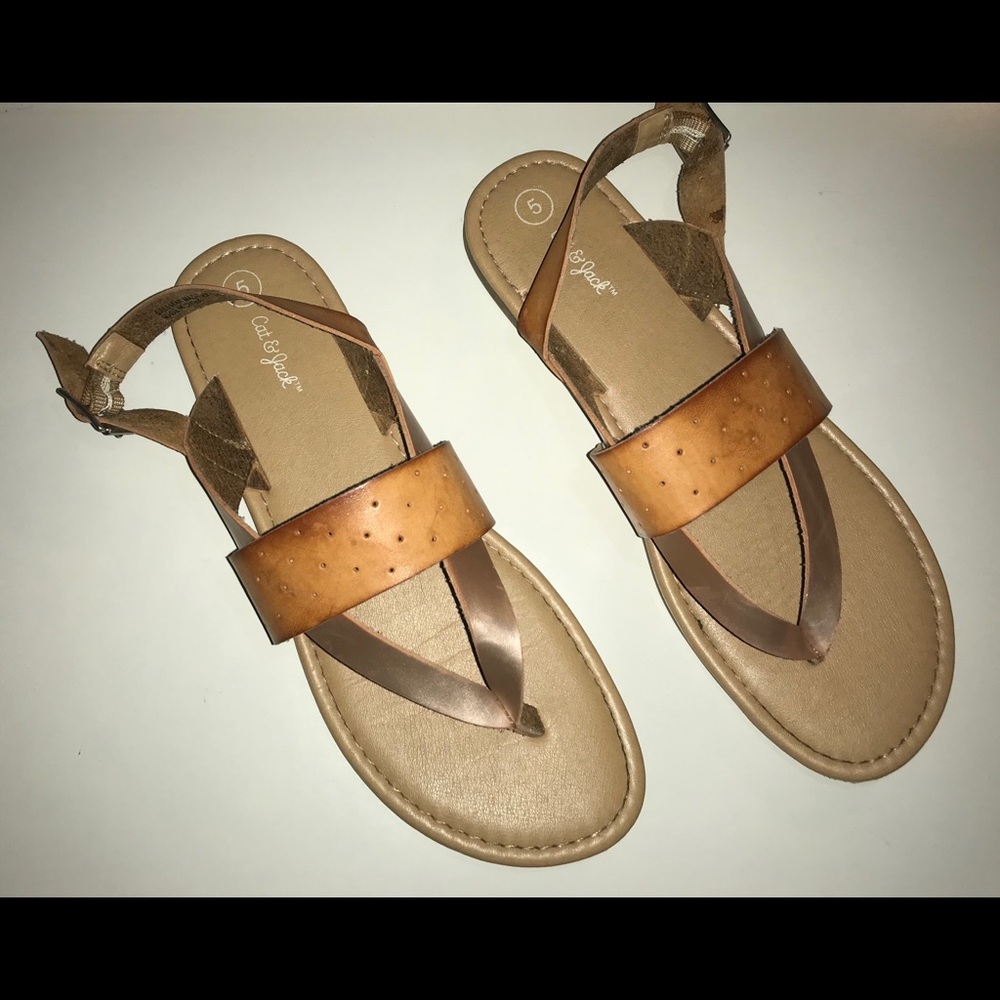Girl Ankle Strap Sandal - Cat & Jack